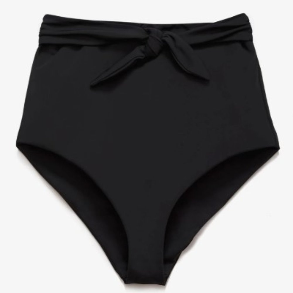 Mara Hoffman Black Goldie Bikini Bottom